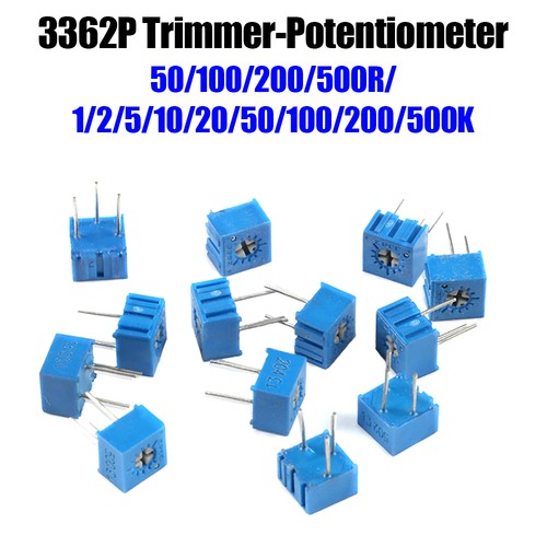 3362p 50r 500k potenziometro - 3362p, 50r-500k
